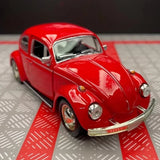 [TOY] 1:36 Volkswagen 1967 Beetle glanzend rood modelauto Die-Cast