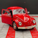 [TOY] 1:36 Volkswagen 1967 Beetle glanzend rood modelauto Die-Cast