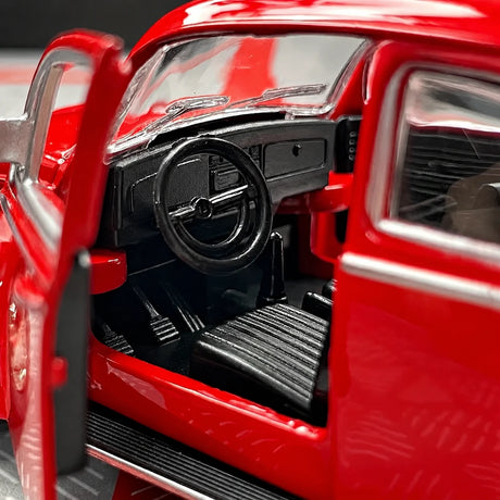 [TOY] 1:36 Volkswagen 1967 Beetle Glossy rosso modellino di auto Die-Cast