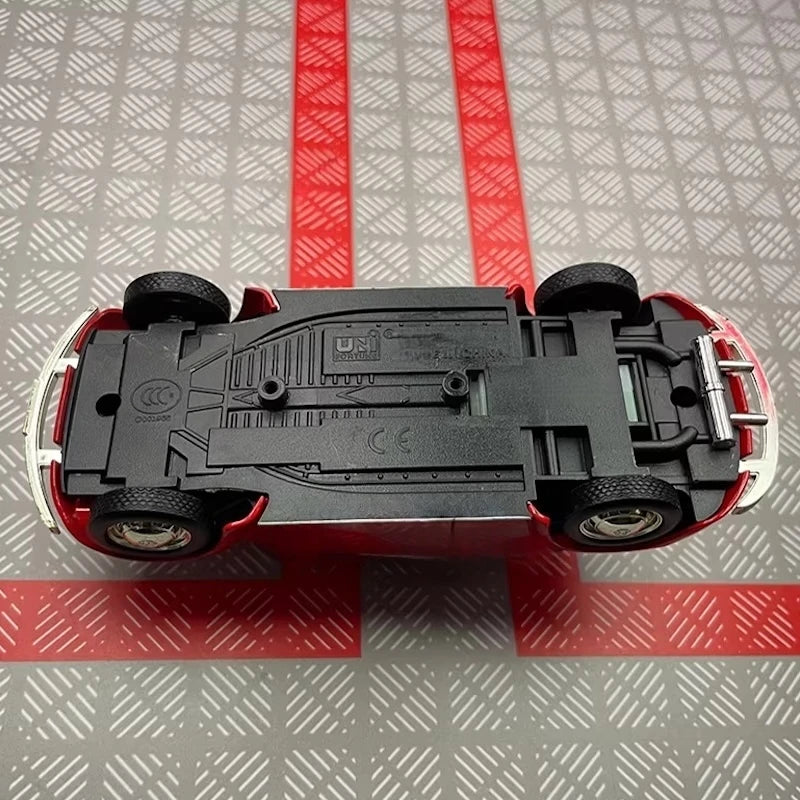 [TOY] 1:36 Volkswagen 1967 Beetle glanzend rood modelauto Die-Cast