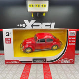 [TOY] 1:36 Volkswagen 1967 Beetle glanzend rood modelauto Die-Cast