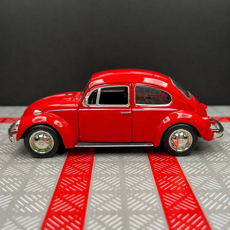 [TOY] 1:36 Volkswagen 1967 Beetle Glossy rosso modellino di auto Die-Cast