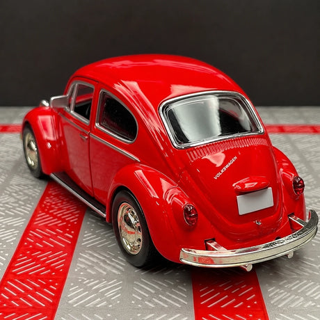 [TOY] 1:36 Volkswagen 1967 Beetle Glossy rosso modellino di auto Die-Cast