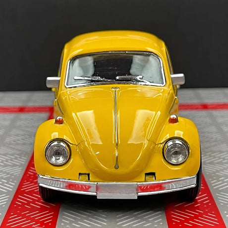 [TOY] 1:36 Volkswagen 1967 Beetle Glossy giallo modellino di auto Die-Cast