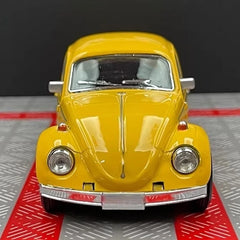 [TOY] 1:36 Volkswagen 1967 Beetle Glossy Yellow Model Car Die-Cast