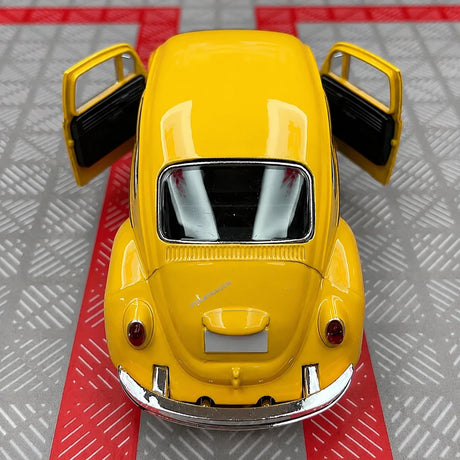 [TOY] 1:36 Volkswagen 1967 Beetle Glossy giallo modellino di auto Die-Cast