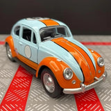 [TOY] 1:36 Volkswagen 1967 Beetle Gulf modellbil Die-Cast