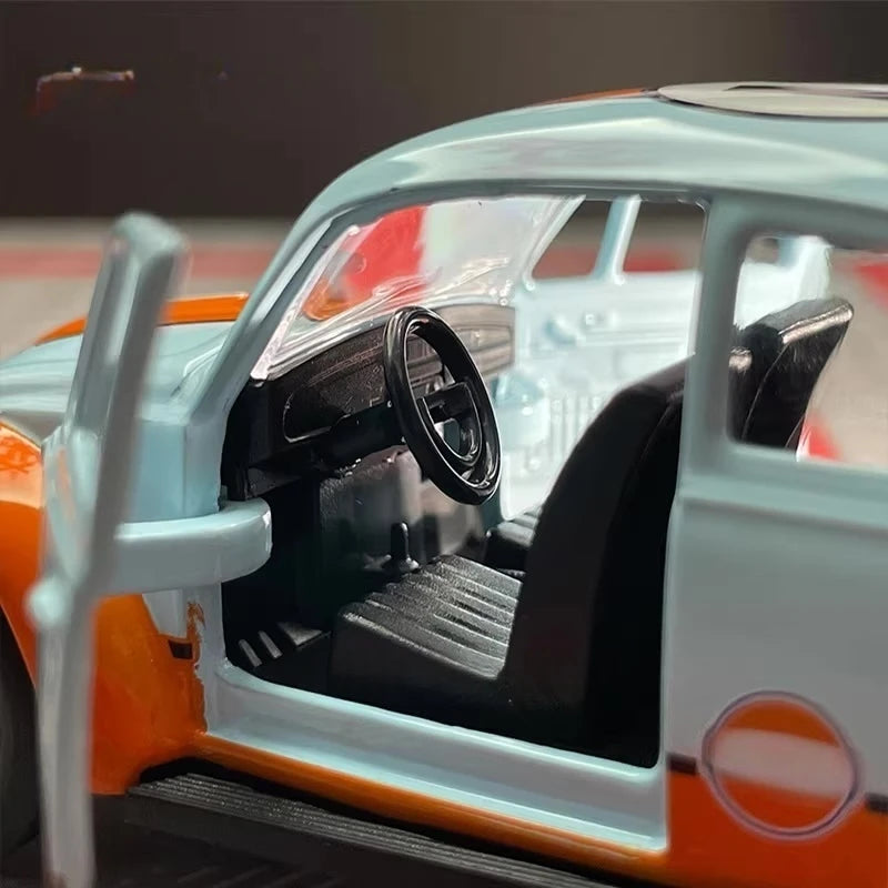 [TOY] 1:36 Volkswagen 1967 Beetle Gulf Model Car Die-Cast