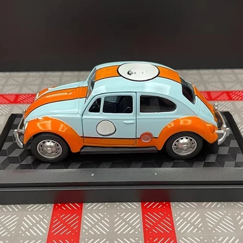 [TOY] 1:36 Volkswagen 1967 Beetle Gulf Model Car Die-Cast