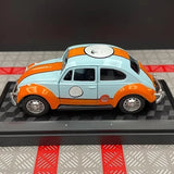 [TOY] 1:36 Volkswagen 1967 Beetle Gulf modellbil Die-Cast