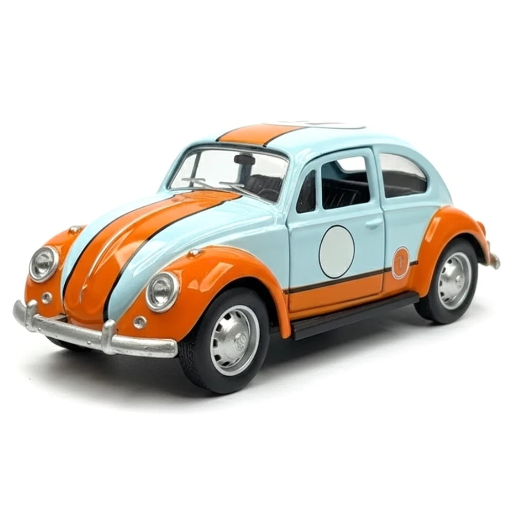 [TOY] 1:36 Volkswagen 1967 Beetle Gulf Model Car Die-Cast