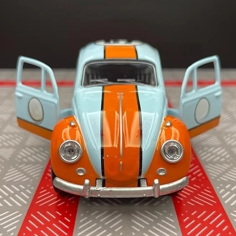 [TOY] 1:36 Volkswagen 1967 Beetle Gulf Model Car Die-Cast