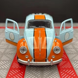 [TOY] 1:36 Volkswagen 1967 Beetle Gulf modellbil Die-Cast