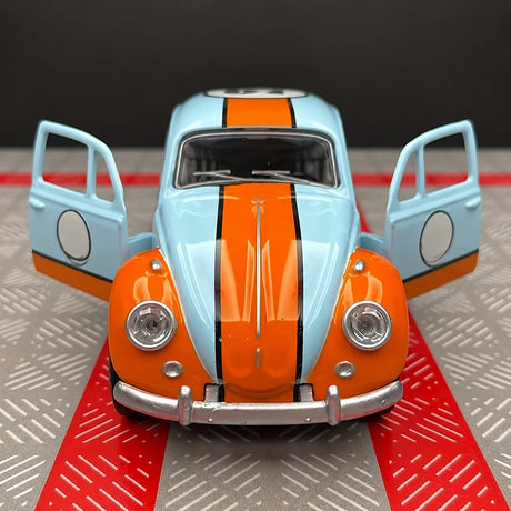 [TOY] 1:36 Volkswagen 1967 Beetle Gulf modellino di auto Die-Cast