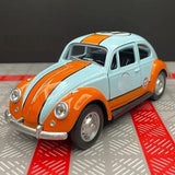 [TOY] 1:36 Volkswagen 1967 Beetle Gulf modellbil Die-Cast