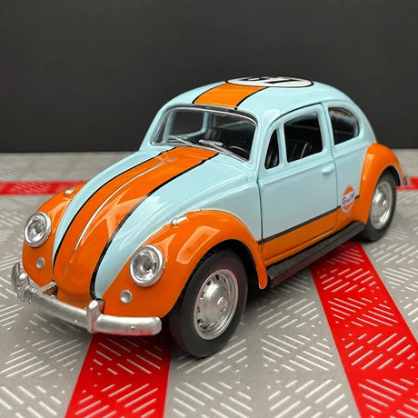 [TOY] 1:36 Volkswagen 1967 Beetle Gulf modellino di auto Die-Cast