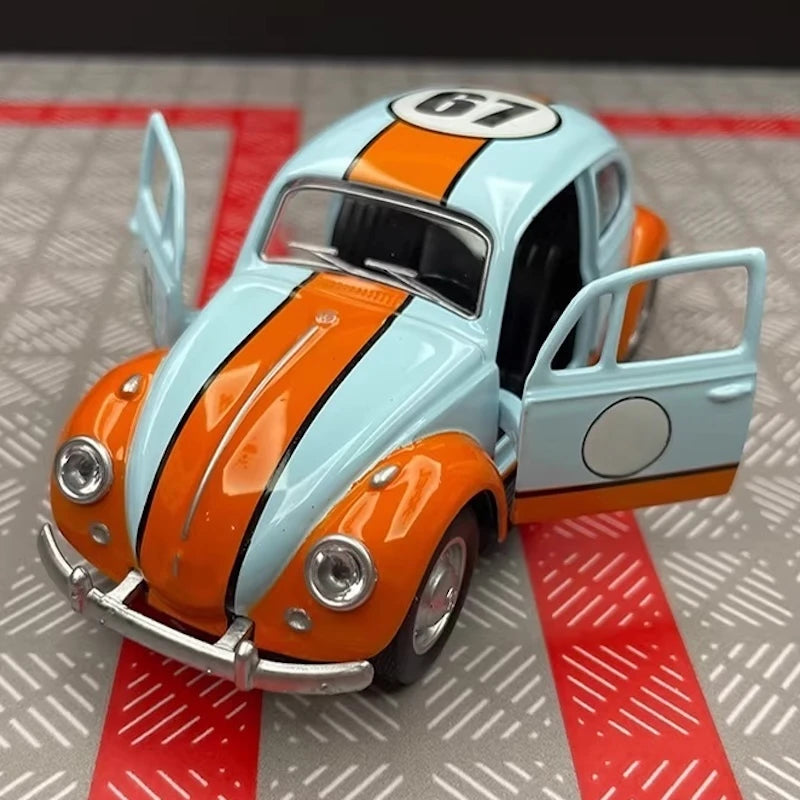 [TOY] 1:36 Volkswagen 1967 Beetle Gulf Model Car Die-Cast