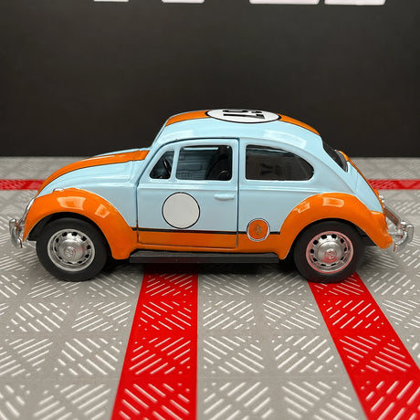 [TOY] 1:36 Volkswagen 1967 Beetle Gulf modellino di auto Die-Cast
