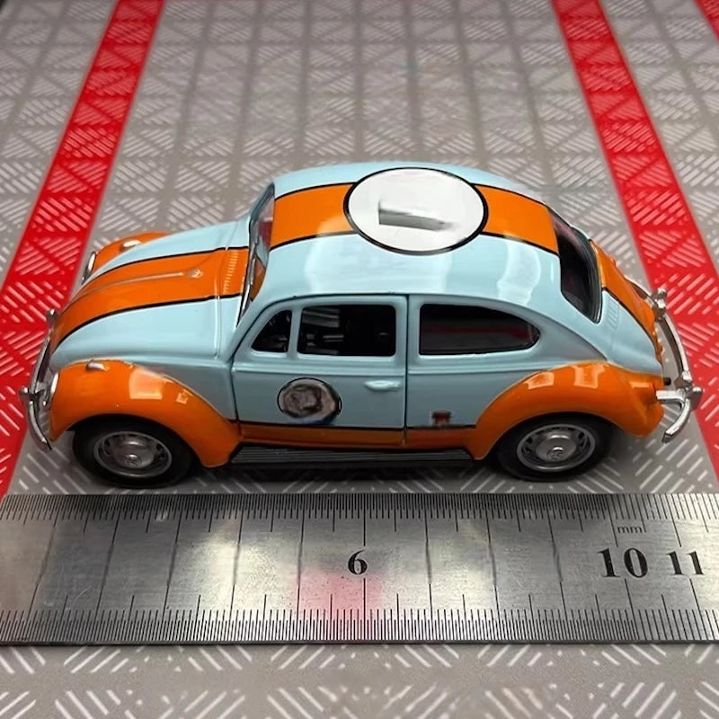 [TOY] 1:36 Volkswagen 1967 Beetle Gulf modellbil Die-Cast