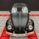 [TOY] 1:36 Volkswagen 1967 Beetle Matte Black Model Car Die-Cast