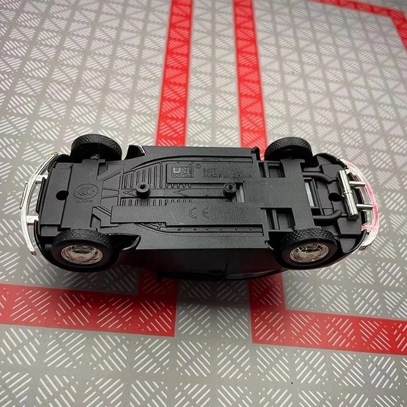 [TOY] 1:36 Volkswagen 1967 Beetle Matte Black Model Car Die-Cast