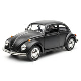 [TOY] 1:36 Volkswagen 1967 Beetle Matte Black Model Car Die-Cast