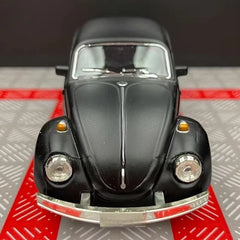[TOY] 1:36 Volkswagen 1967 Beetle Matte Black Model Car Die-Cast