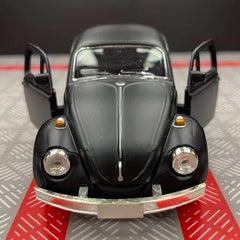 [TOY] 1:36 Volkswagen 1967 Beetle Matte Black Model Car Die-Cast