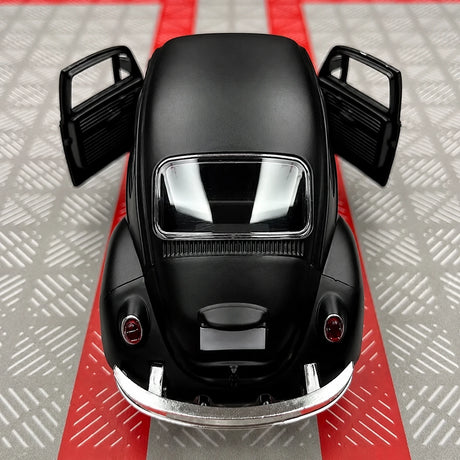 [TOY] 1:36 Volkswagen 1967 Beetle opaco nero modellino di auto Die-Cast