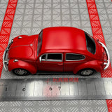 Volkswagen 1967 Beetle Matte Red 1:36 – Diecast Display Model Die-Cast