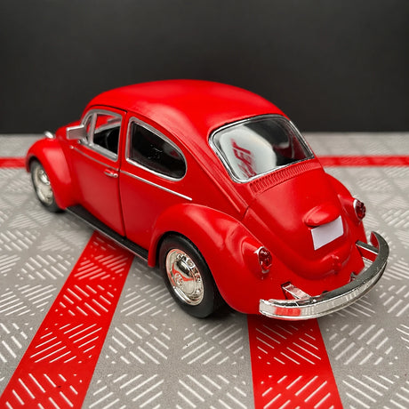 [TOY] 1:36 Volkswagen 1967 Beetle opaco rosso modellino di auto Die-Cast