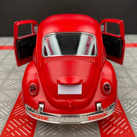 [TOY] 1:36 Volkswagen 1967 Beetle opaco rosso modellino di auto Die-Cast