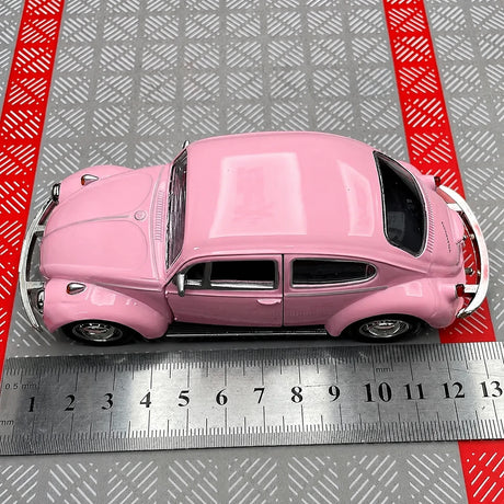 [TOY] 1:36 Volkswagen 1967 Beetle rosa modellino di auto Die-Cast
