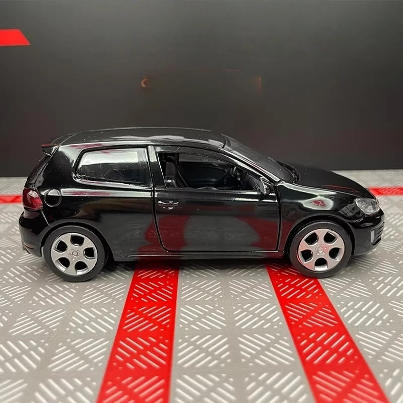 [TOY] 1:36 Volkswagen 2010 Golf GTI Black Model Car Die-Cast
