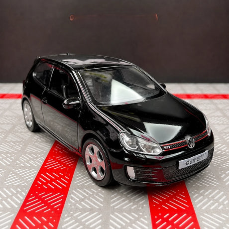 [TOY] 1:36 Volkswagen 2010 Golf GTI nero modellino di auto Die-Cast