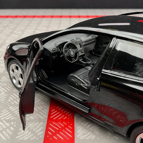 [TOY] 1:36 Volkswagen 2010 Golf GTI nero modellino di auto Die-Cast