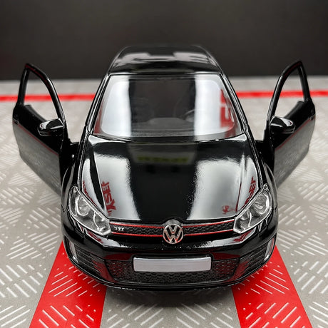 [TOY] 1:36 Volkswagen 2010 Golf GTI nero modellino di auto Die-Cast