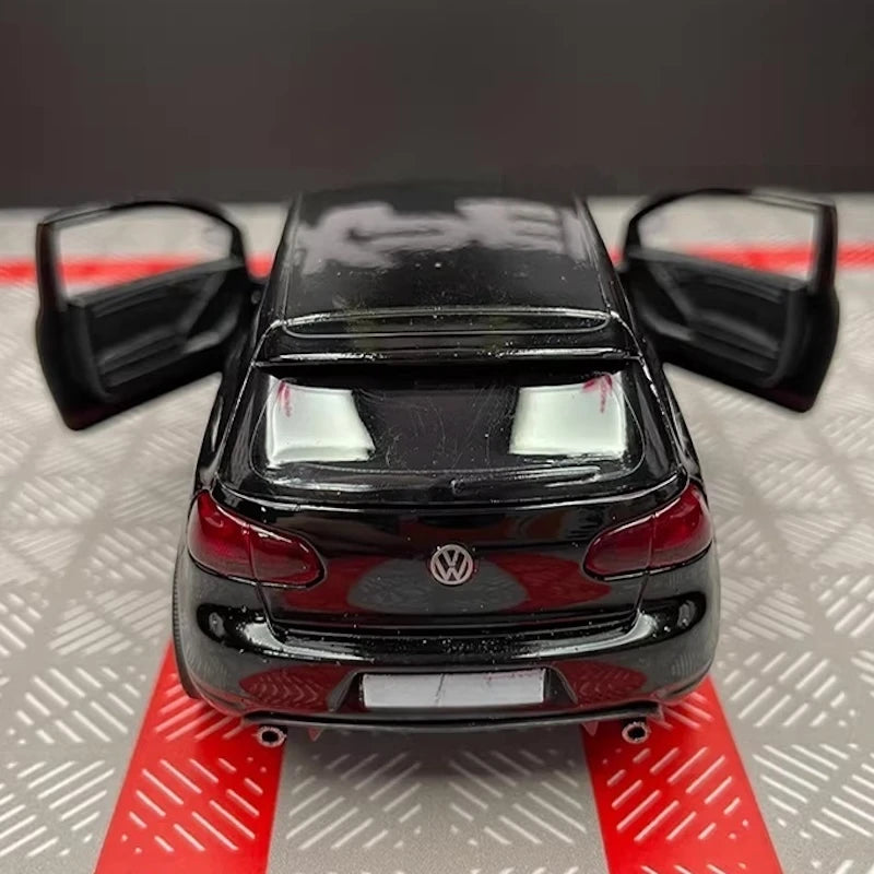 [TOY] 1:36 Volkswagen 2010 Golf GTI Black Model Car Die-Cast