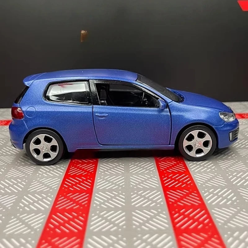 [TOY] 1:36 Volkswagen 2010 Golf GTI Blue Model Car Die-Cast