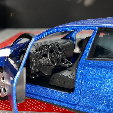 [TOY] 1:36 Volkswagen 2010 Golf GTI blu modellino di auto Die-Cast