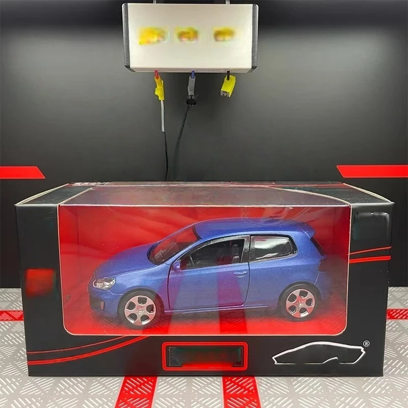 [TOY] 1:36 Volkswagen 2010 Golf GTI Blue Model Car Die-Cast