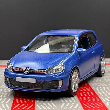 [TOY] 1:36 Volkswagen 2010 Golf GTI blu modellino di auto Die-Cast