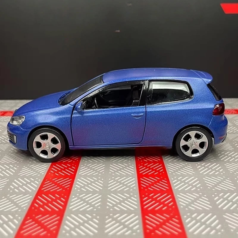 [TOY] 1:36 Volkswagen 2010 Golf GTI Blue Model Car Die-Cast