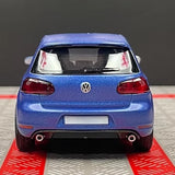 [TOY] 1:36 Volkswagen 2010 Golf GTI bleu voiture miniature Die-Cast