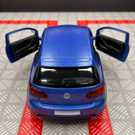 [TOY] 1:36 Volkswagen 2010 Golf GTI blu modellino di auto Die-Cast