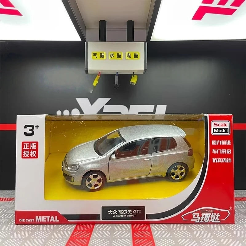 [TOY] 1:36 Volkswagen 2010 Golf GTI Silver Model Car Die-Cast