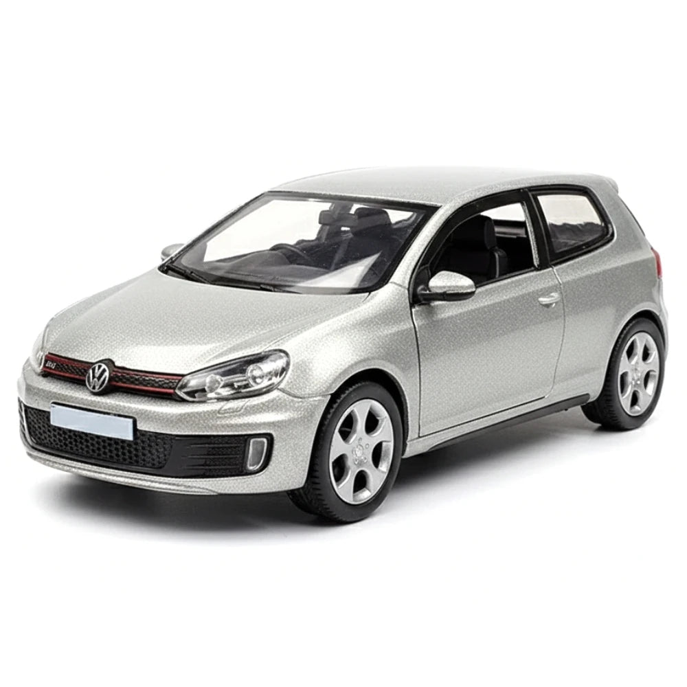 [TOY] 1:36 Volkswagen 2010 Golf GTI Silver Model Car Die-Cast