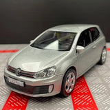 [TOY] 1:36 Volkswagen 2010 Golf GTI Silver Model Car Die-Cast