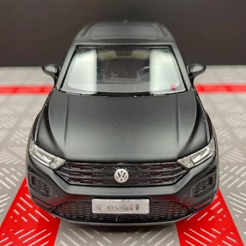 [TOY] 1:36 Volkswagen 2020 T-Roc Black Model Car Die-Cast