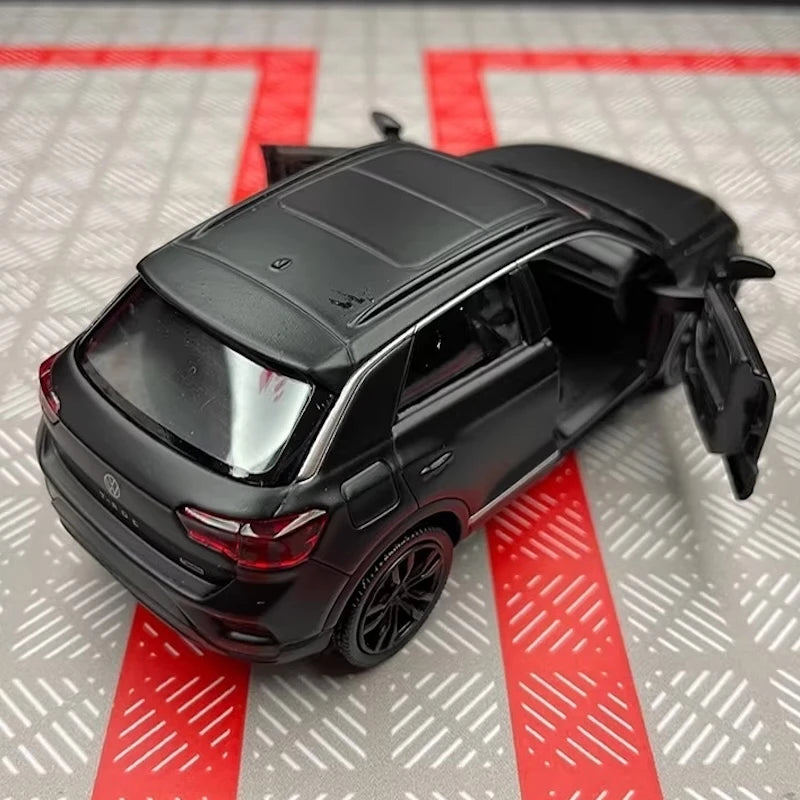 [TOY] 1:36 Volkswagen 2020 T-Roc Black Model Car Die-Cast